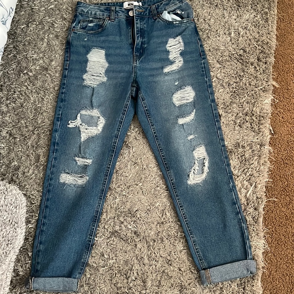 BRAND NEW DENIM MOM JEANS 👖